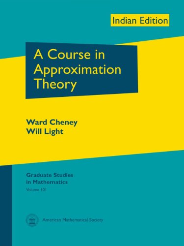 Stock image for COURSE IN APPROXIMATION THEORY, A for sale by dsmbooks