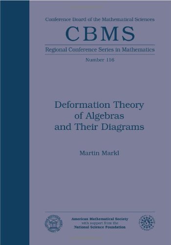 Stock image for Deformation Theory of Algebras and Their Diagrams (Cbms Regional Conference Series in Mathematics) for sale by medimops