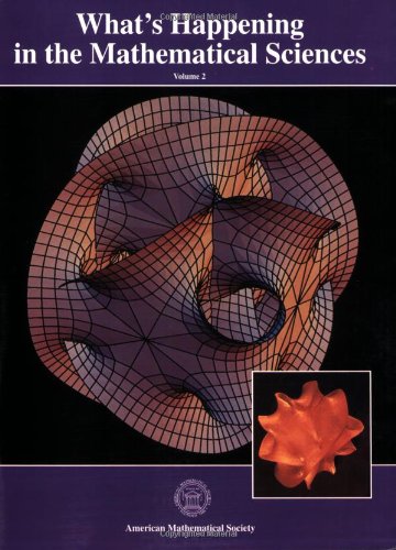 9780821889985: What's Happening in the Mathematical Sciences 1994: v. 2