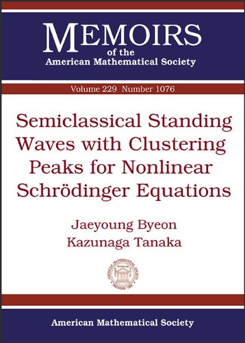 9780821891636: Semiclassical Standing Waves With Clustering Peaks for Nonlinear Schrodinger Equations