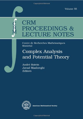 Stock image for Complex Analysis and Potential Theory Crm Proceedings Lecture Notes for sale by PBShop.store UK