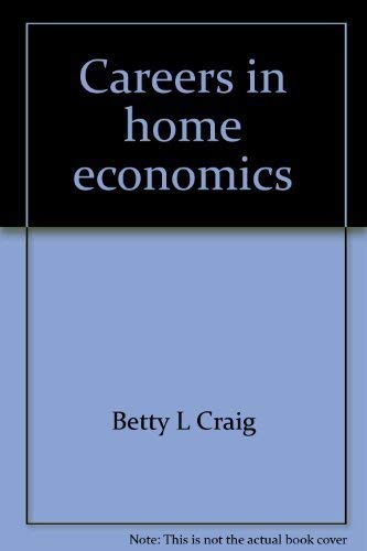 Imagen de archivo de Careers in Home Economics (Teacher's Edition) a la venta por Bookmarc's