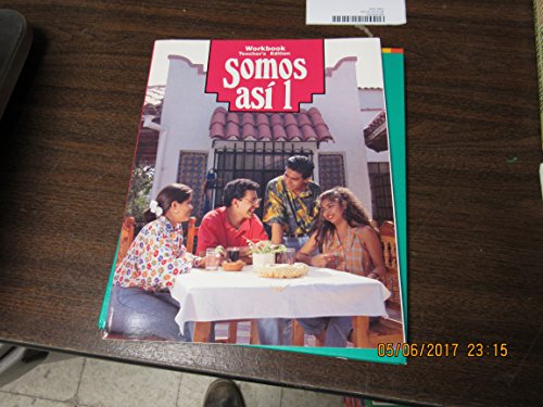 Beispielbild fr Somos Asi 1 zum Verkauf von Better World Books