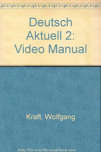 9780821916148: Deutsch Aktuell 2: Video Manual