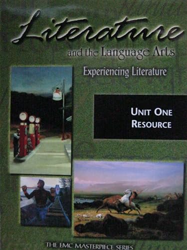Beispielbild fr Literature and the Language Arts, Experiencing Literature Unit One Resource (The EMC Masterpiece Series) zum Verkauf von The Book Cellar, LLC