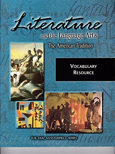 Beispielbild fr Literature and the Language Arts: The America Tradition, Vocabulary Resource zum Verkauf von The Book Cellar, LLC