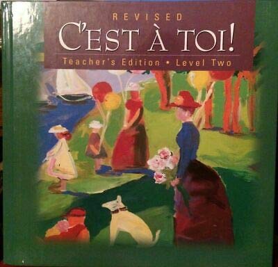 Beispielbild fr Cest A Toi Teacher's Edition Level Two Revised Edition (Cest A Toi!) zum Verkauf von HPB-Red