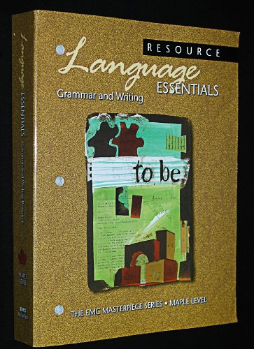 Beispielbild fr Language Essentials, Grammar And Writing, Maple Level, Grade 12: Resource (2003 Copyright) zum Verkauf von ~Bookworksonline~