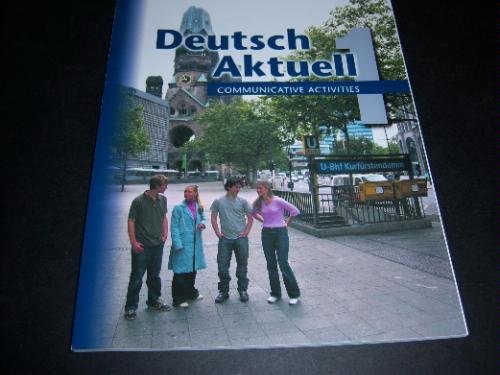 Beispielbild fr Deutsch Aktuell 1 Communicative Activities zum Verkauf von Nationwide_Text