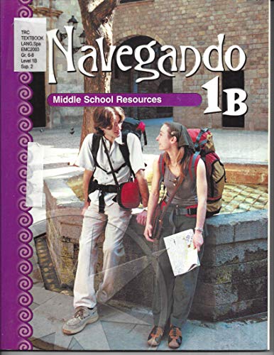 Beispielbild fr Navegando 1B Middle School Resources zum Verkauf von Booksavers of MD