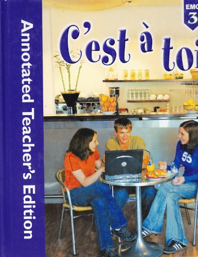 Stock image for Cest a Toi! (Annotated Teacher's Edition) for sale by ThriftBooks-Atlanta