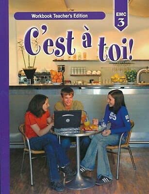 Beispielbild fr EMC C`est a` toi! Workbook Teacher's Edition; year 3 zum Verkauf von RiLaoghaire