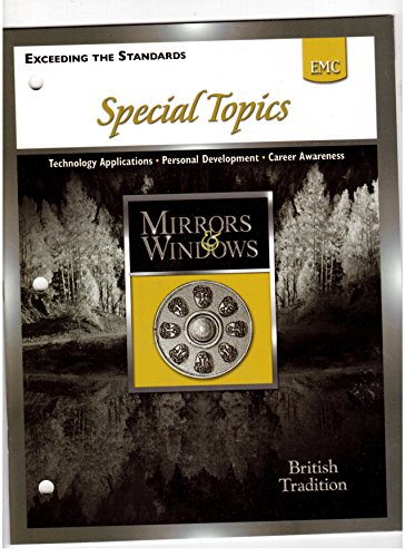 Stock image for EMC Mirrors & Windows, British Tradition: Special Topics for sale by Wonder Book