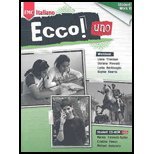 Stock image for Ecco Uno, Level 1-Workbook - With CD - 09 edition (Ecco! Italiano, 1) for sale by Better World Books