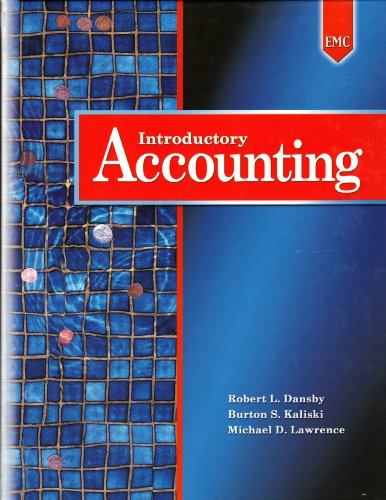 Beispielbild fr Introductory Accounting ; 9780821952023 ; 0821952021 zum Verkauf von APlus Textbooks