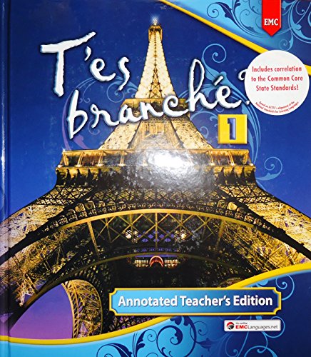 Stock image for T'es branch ? 1: Annotated Teacher's Edition for sale by HPB-Red