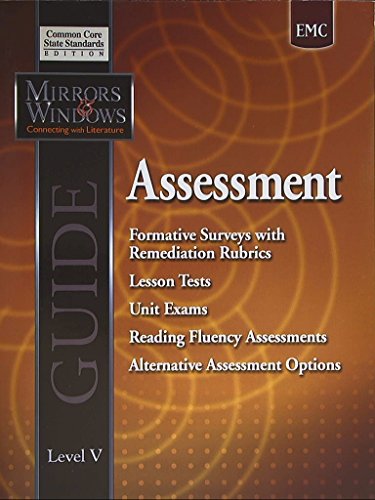 9780821961438: EMC Mirrors & Windows, Connecting with Literature: Assessment Guide, Level V. Common Core State Standards Edition. 9780821961438, 0821961438.