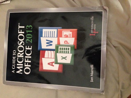 9780821965610: A Guide to Microsoft Office 2013