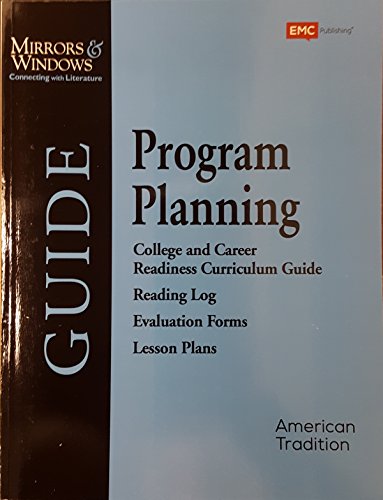 Stock image for Mirrors and Windows: Connecting with Literature, Program Planning Guide, Grade 11, American Tradition, 9780821974179, 0821974173, 2015 for sale by Allied Book Company Inc.