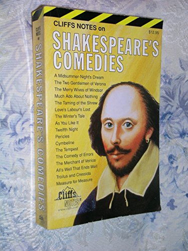 Beispielbild fr Cliffsnotes Shakespeare's Comedies zum Verkauf von medimops
