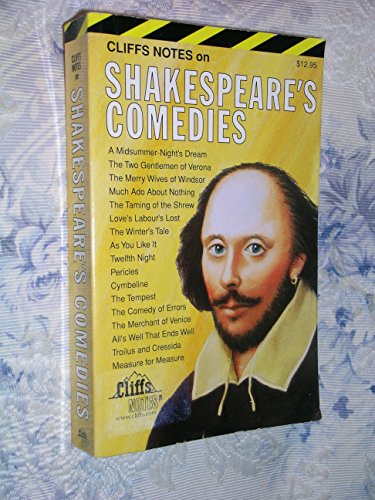 Stock image for CliffsNotes on Shakespeare's Comedies for sale by Orphans Treasure Box