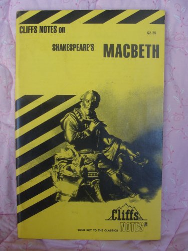 Stock image for MacBeth Notes for sale by Wonder Book