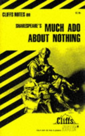 Stock image for Much Ado About Nothing: Notes (Cliffs Notes) for sale by BookHolders