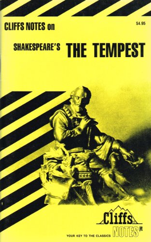 Beispielbild fr CliffsNotes on Shakespeare's The Tempest zum Verkauf von SecondSale