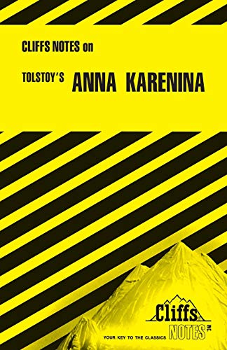 9780822001836: CliffsNotes on Tolstoy's Anna Karenina