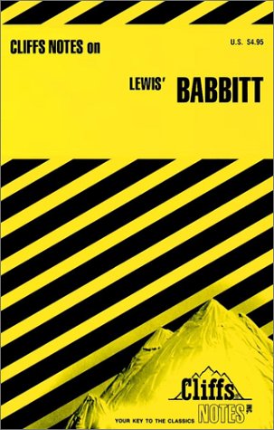9780822002192: Notes on Lewis' "Babbitt" (Cliffs notes)