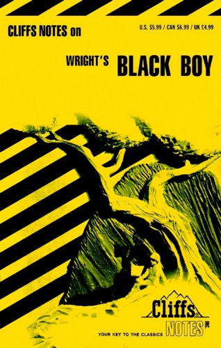 Imagen de archivo de Black Boy (Cliffs Notes) a la venta por Front Cover Books