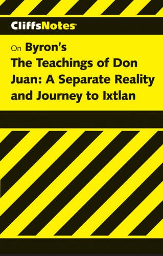 Stock image for CliffsNotes the Teachings of Don Juan: A Separate Reality and Journey to Ixtlan for sale by ThriftBooks-Atlanta