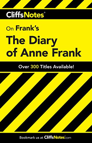 9780822003908: CliffsNotes on Frank's The Diary of Anne Frank (Cliffsnotes Literature Guides)