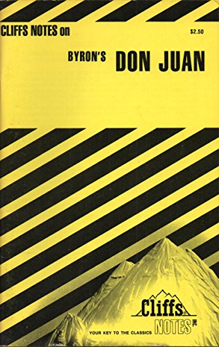 Beispielbild fr Notes on Byron's "Don Juan" (Cliffs notes) zum Verkauf von WorldofBooks