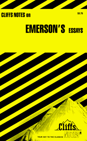 Imagen de archivo de Emerson's Essays (Cliffs Notes) a la venta por SecondSale