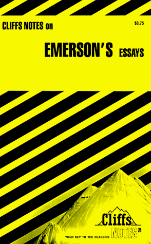 Stock image for Emerson's Essays (Cliffs Notes) for sale by Front Cover Books