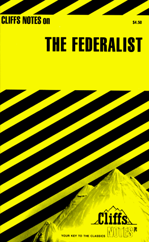 Beispielbild fr Notes on "The Federalist" (Cliffs notes) zum Verkauf von medimops