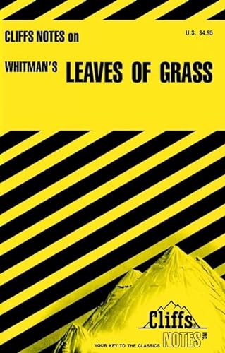 Beispielbild fr Whitman's Leaves of Grass (Cliffs Notes) zum Verkauf von BooksRun