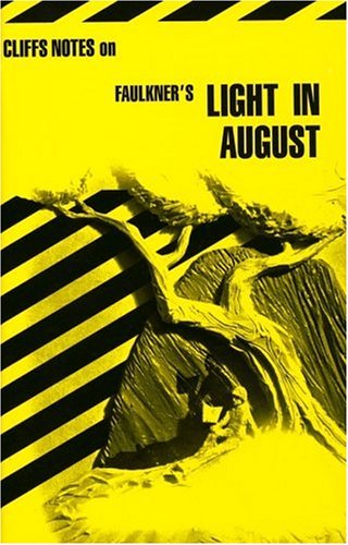Imagen de archivo de Cliffsnotes Light in August a la venta por BooksRun