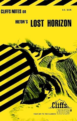 9780822007715: Cliffsnotes Lost Horizon