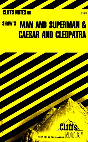 Cliffsnotes on Shakespeare's Caesar and Cleopatra (Cliffs notes) (9780822008088) by Lowers, James K.