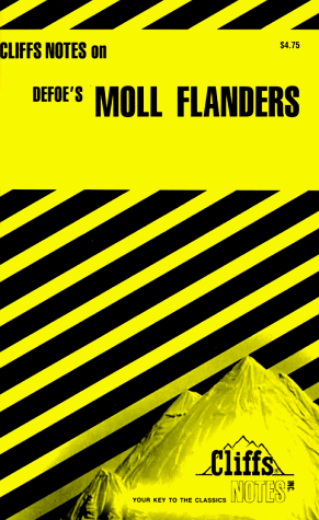 9780822008545: Notes on Defoe's "Moll Flanders" (Cliffs notes)