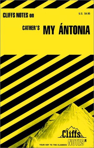 9780822008613: CliffsNotes My ntonia