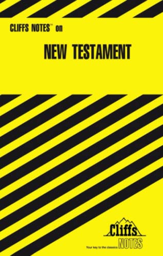 9780822008804: CliffsNotes on New Testament (CliffsNotes on Literature)