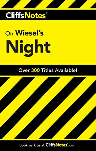 Beispielbild fr Wiesel's Night (Cliffs Notes) zum Verkauf von BooksRun