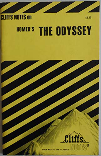 Beispielbild fr Homer's The Odyssey (Cliffs Notes) zum Verkauf von Wonder Book