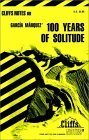 Stock image for CliffsNotes on Garcia Marquez' 100 Years of Solitude for sale by SecondSale