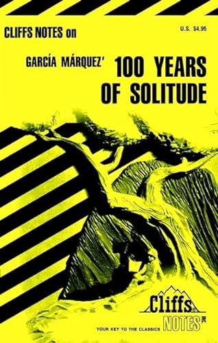 Stock image for One Hundred Years of Solitude [Cliffs Notes Study] for sale by Book Deals