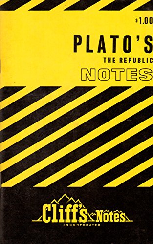 9780822011293: Notes on Plato's "Republic" (Cliffs notes)