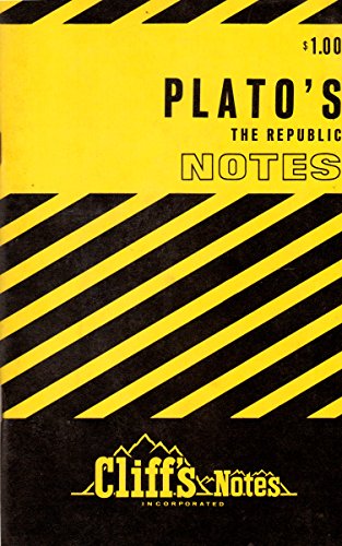 Imagen de archivo de Plato's the Republic: Notes a la venta por SecondSale